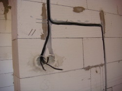 bathroom wiring installation